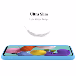Cadorabo Case for Samsung Galaxy A51 5G Cover Protection TPU Silicone Gel Back case - CANDY BLAU, Samsung Galaxy A51 5G