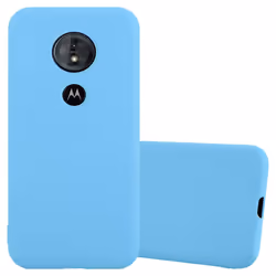 Cadorabo Case for Motorola MOTO E5 / G6 PLAY Cover Protection TPU Silicone Gel Back case - CANDY BLAU, Motorola Moto E5  /  G ...
