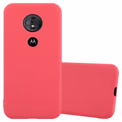 Cadorabo Case for Motorola MOTO E5 / G6 PLAY Cover Protection TPU Silicone Gel Back case - CANDY ROT, Motorola Moto E5 / G6 ...