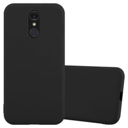 Cadorabo Case for LG Q7 / Q7a / Q7+ Cover Protection TPU Silicone Gel Back case - CANDY SCHWARZ, LG Q7