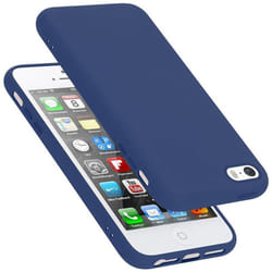 Cadorabo Case for Apple iPhone 5 / 5S / SE 2016 Cover Protection TPU Silicone Gel - LIQUID BLAU, Apple iPhone 5