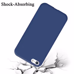 Cadorabo Case for Apple iPhone 5 / 5S / SE 2016 Cover Protection TPU Silicone Gel - LIQUID BLAU, Apple iPhone 5