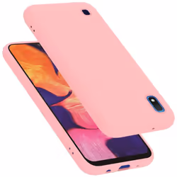 Cadorabo Case for Samsung Galaxy A10 / M10 Cover Protection TPU Silicone Gel - LIQUID PINK, Samsung Galaxy A10