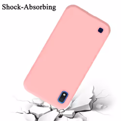 Cadorabo Case for Samsung Galaxy A10 / M10 Cover Protection TPU Silicone Gel - LIQUID PINK, Samsung Galaxy A10