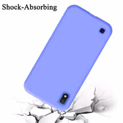Cadorabo Case for Samsung Galaxy A10 / M10 Cover Protection TPU Silicone Gel - LIQUID HELL LILA, Samsung Galaxy A10