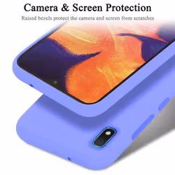 Cadorabo Case for Samsung Galaxy A10 / M10 Cover Protection TPU Silicone Gel - LIQUID HELL LILA, Samsung Galaxy A10