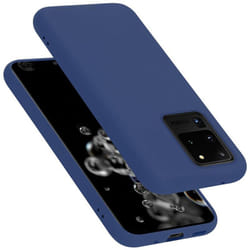 Cadorabo Case for Samsung Galaxy S20 ULTRA Cover Protection TPU Silicone Gel - LIQUID BLAU, Samsung Galaxy S20 ULTRA