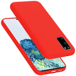 Cadorabo Case for Samsung Galaxy S20 Cover Protection TPU Silicone Gel - LIQUID ROT, Samsung Galaxy S20 6.2