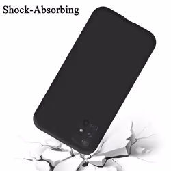 Cadorabo Case for Samsung Galaxy A51 4G / M40s Cover Protection TPU Silicone Gel - LIQUID SCHWARZ, Samsung Galaxy A51