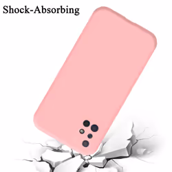 Cadorabo Case for Samsung Galaxy A71 4G Cover Protection TPU Silicone Gel - LIQUID PINK, Samsung Galaxy A71