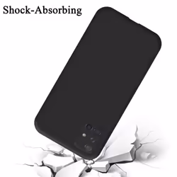 Cadorabo Case for Samsung Galaxy A71 4G Cover Protection TPU Silicone Gel - LIQUID SCHWARZ, Samsung Galaxy A71