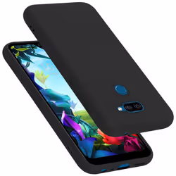 Cadorabo DE-147868, Cover, LG, K40S, 15.5 cm (6.1"), Black