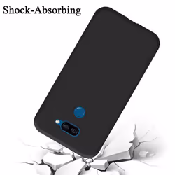 Cadorabo DE-147868 mobile phone case 15.5 cm (6.1") Cover Black