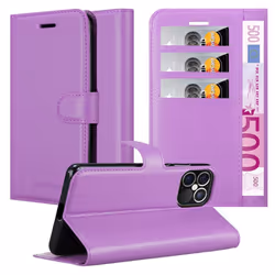 Cadorabo Case for Apple iPhone 12 PRO MAX Cover Book Wallet Protection PU Leather Etui magnetic closure card slot - PASTEL PU ...