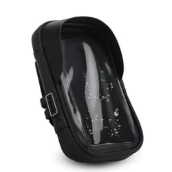 Cadorabo 6.0 inch Mobile Phone Bike Bag Frame bag with mobile phone holder for mobile phones up to 6 inch Waterproof with touchscreen sun visor