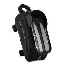 Cadorabo 7 inch Mobile Phone Bike Bag Frame bag with mobile phone holder for mobile phones up to 7 inch Waterproof with touch ...
