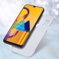 Cadorabo Case for Huawei P20 LITE 2018 / NOVA 3E TPU Silicone Cover Protection - Rainbow marble No.11