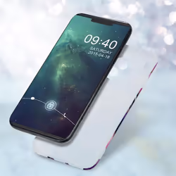 Cadorabo Case for Huawei MATE 30 TPU Silicone Cover Protection - Purple wave marble No.14