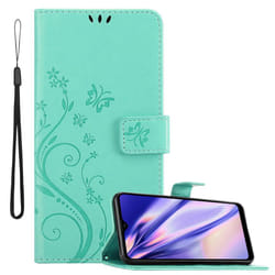 Cadorabo DE-148732 mobile phone case 16.5 cm (6.5") Flip case Turquoise