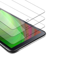 Cadorabo 3x Tempered Glass for Samsung Galaxy Tab S (8,4") Protection Film 3D Touch for 9H Hardness Bulletproof Display Saver