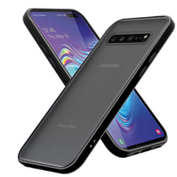 Cadorabo Case for Samsung Galaxy S10 4G Cover Matt Protection Hard Case Shockproof hard case TPU - Matt Black