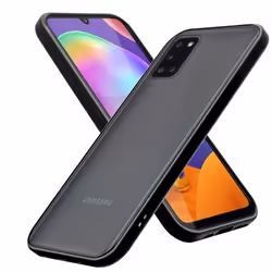 Cadorabo DE-149051, Cover, Samsung, Galaxy A31, 16.3 cm (6.4"), Black