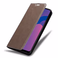 Cadorabo DE-149140 mobile phone case 16 cm (6.3") Flip case Brown