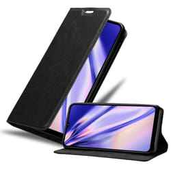 Cadorabo Case for Samsung Galaxy A32 5G Cover Book Wallet Protection PU Leather Flip Magnetic Etui - NIGHT BLACK