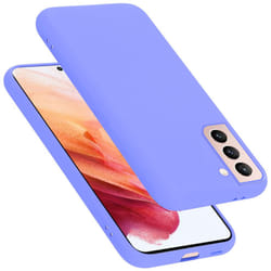 Cadorabo Case for Samsung Galaxy S21 5G Cover Protection TPU Silicone Gel - LIQUID LIGHT PURPLE