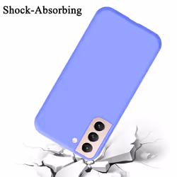 Cadorabo Case for Samsung Galaxy S21 5G Cover Protection TPU Silicone Gel - LIQUID LIGHT PURPLE