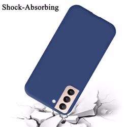 Cadorabo Case for Samsung Galaxy S21 PLUS Cover Protection TPU Silicone Gel - LIQUID BLUE