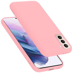 Cadorabo Case for Samsung Galaxy S21 PLUS Cover Protection TPU Silicone Gel - LIQUID PINK