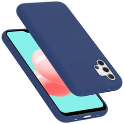 Cadorabo Case for Samsung Galaxy A32 5G Cover Protection TPU Silicone Gel - LIQUID BLUE