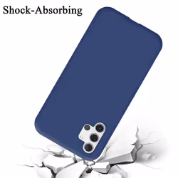 Cadorabo Case for Samsung Galaxy A32 5G Cover Protection TPU Silicone Gel - LIQUID BLUE