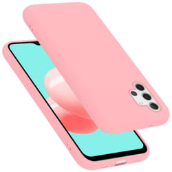 Cadorabo Case for Samsung Galaxy A32 5G Cover Protection TPU Silicone Gel - LIQUID PINK
