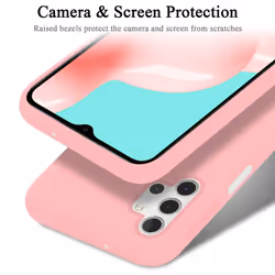 Cadorabo Case for Samsung Galaxy A32 5G Cover Protection TPU Silicone Gel - LIQUID PINK