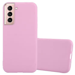 Cadorabo Case for Samsung Galaxy S21 PLUS Cover Protection TPU Silicone Gel Back case - CANDY PINK