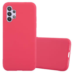 Cadorabo Case for Samsung Galaxy A32 5G Cover Protection TPU Silicone Gel Back case - CANDY RED