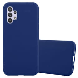 Cadorabo Case for Samsung Galaxy A32 5G Cover Protection TPU Silicone Gel Back case - CANDY DARK BLUE