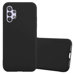 Cadorabo Case for Samsung Galaxy A32 5G Cover Protection TPU Silicone Gel Back case - CANDY BLACK