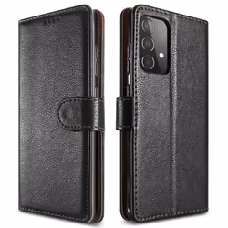 Cadorabo Case for Samsung Galaxy A52 5G Cover Book Wallet Protection PU Leather Flip Magnetic Luxury Etui