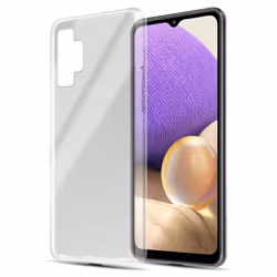 Cadorabo Case for Samsung Galaxy A32 5G Cover Transparent Protection TPU Silicone Gel