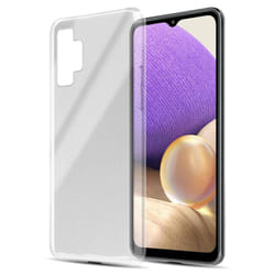 Cadorabo Case for Samsung Galaxy A32 5G Cover Transparent Protection TPU Silicone Gel