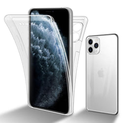 Cadorabo Case for Apple iPhone 11 PRO 360 Full Body Mobile Phone Case Front and Back Screen Protection All-Round Protective Cover