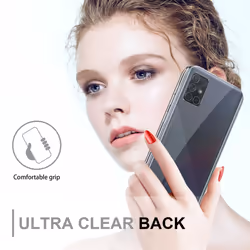 Cadorabo Case for Samsung Galaxy A71 5G 360 Full Body Mobile Phone Case Front and Back Screen Protection All-Round Protective Cover