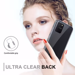 Cadorabo Case for Samsung Galaxy A91 / S10 LITE / M80s 360 Full Body Mobile Phone Case Front and Back Screen Protection All-Round Protective Cover