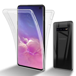 Cadorabo Case for Samsung Galaxy S10 360 Full Body Mobile Phone Case Front and Back Screen Protection All-Round Protective Cover