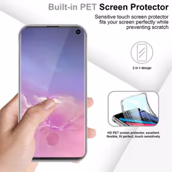 Cadorabo Case for Samsung Galaxy S10 360 Full Body Mobile Phone Case Front and Back Screen Protection All-Round Protective Cover