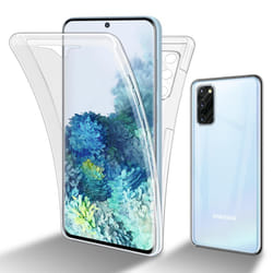 Cadorabo Case for Samsung Galaxy S20 FE 360 Full Body Mobile Phone Case Front and Back Screen Protection All-Round Protective Cover