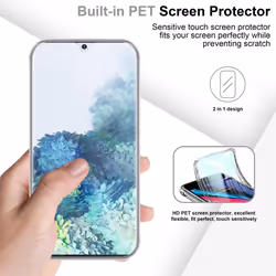 Cadorabo Case for Samsung Galaxy S20 PLUS 360 Full Body Mobile Phone Case Front and Back Screen Protection All-Round Protective Cover